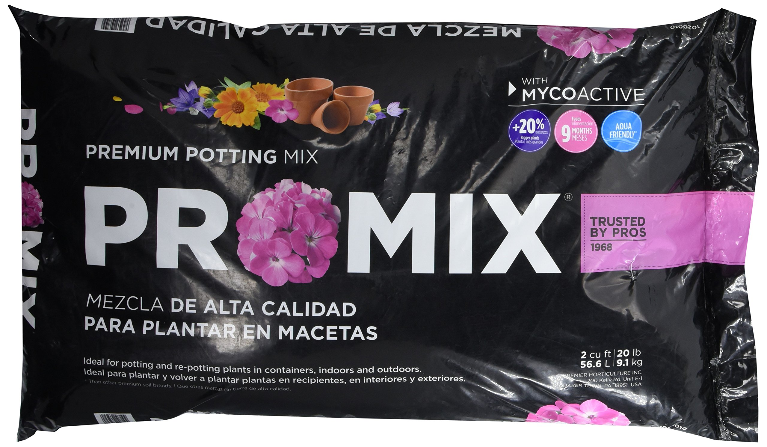 Amazon.com : Premier Horticulture 2CF Pro Mix Ultimate Potting